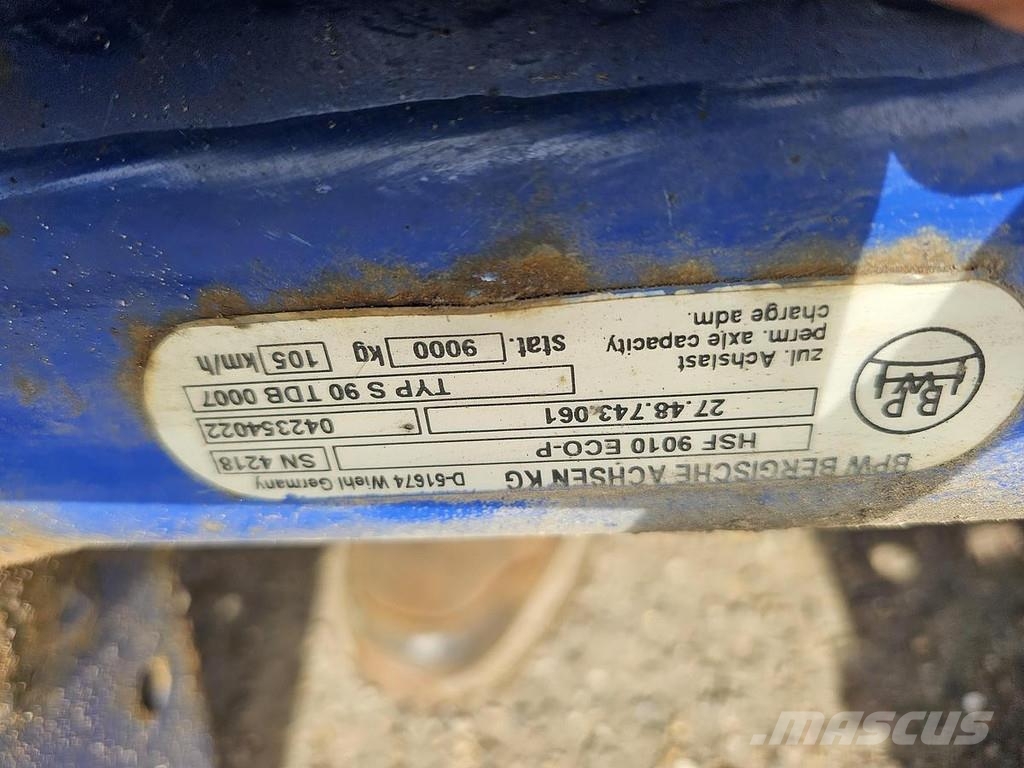 BPW HSF 9010 ECO-P TRAILERAXLE DRUM. 轴