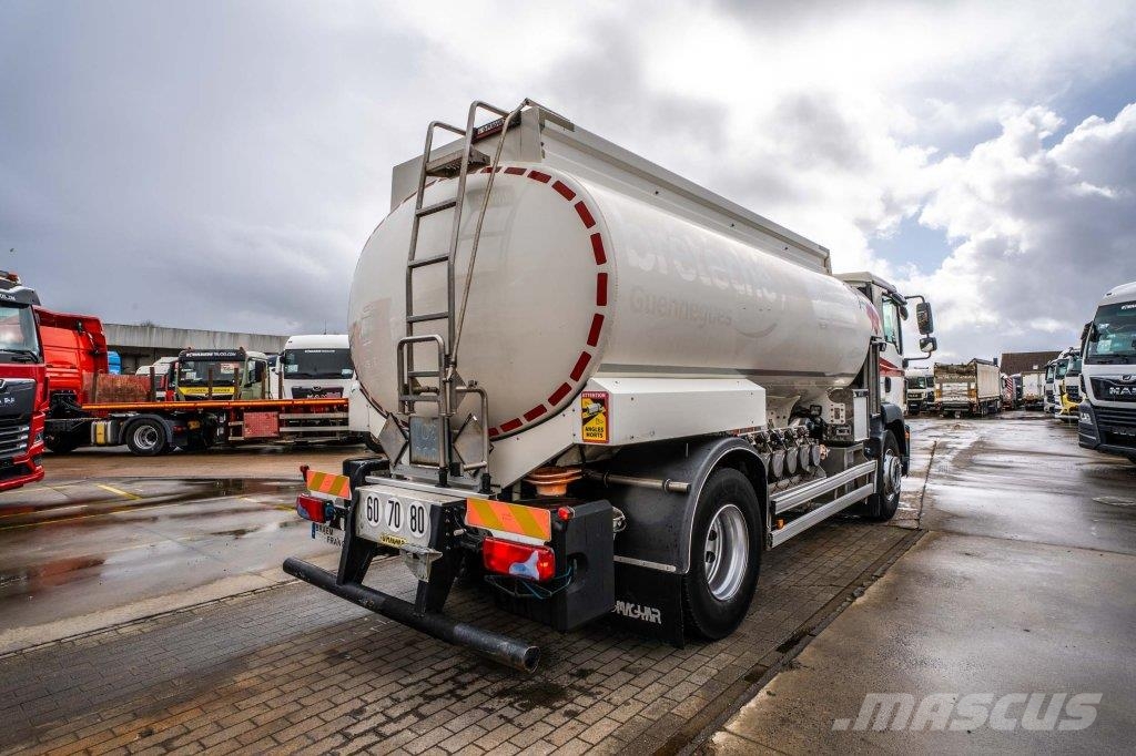MAN TGM 18.290 BL+ MAGYAR 13.500L/5COMP. 運油車
