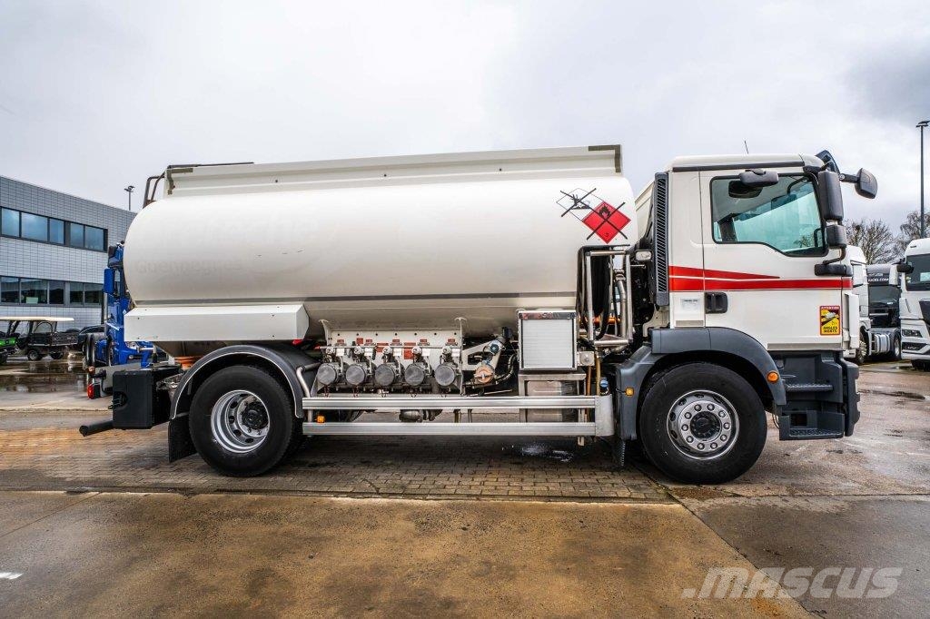 MAN TGM 18.290 BL+ MAGYAR 13.500L/5COMP. 運油車