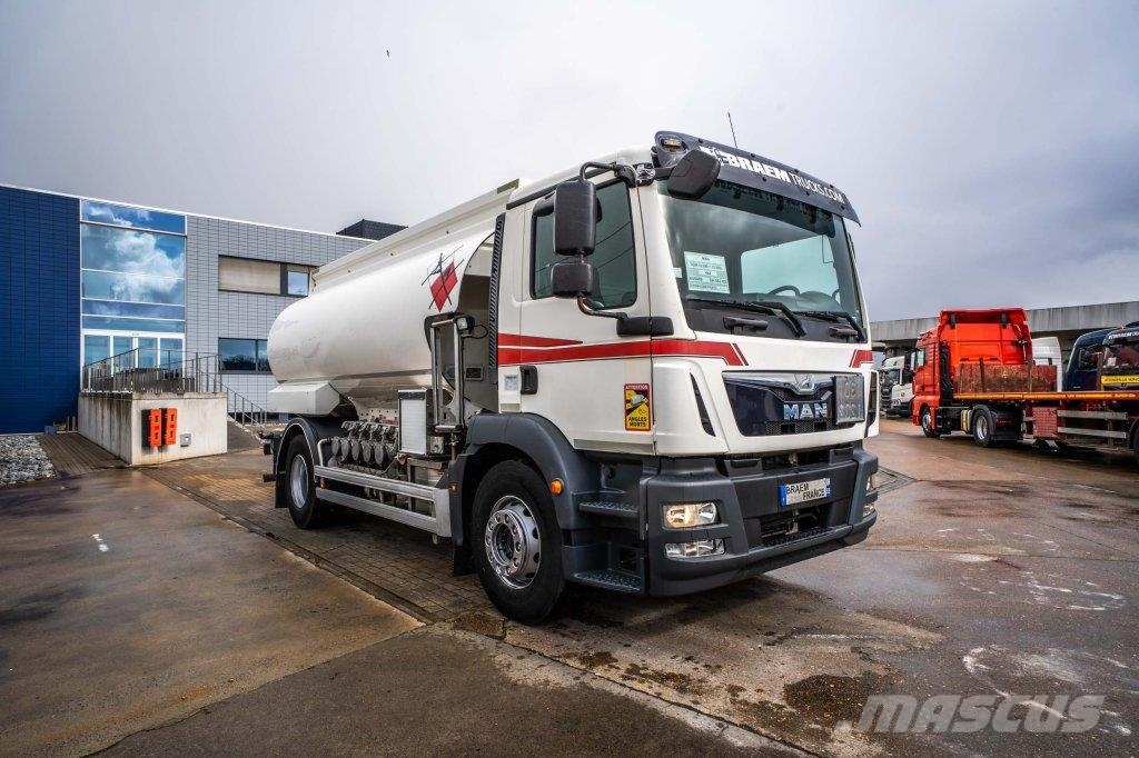 MAN TGM 18.290 BL+ MAGYAR 13.500L/5COMP. 運油車