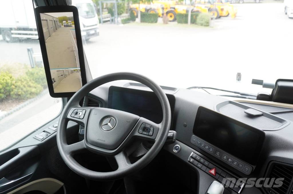 Mercedes-Benz Actros 2545 MP5 / 60 tho. km / Palfinger PK 18.001 شاحنات مسطحة/مفصلية الجوانب