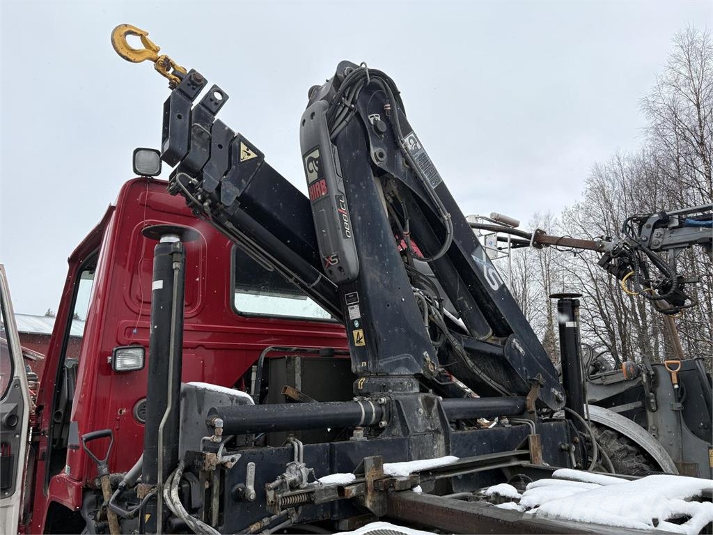 Volvo FL10 6*2 + HIAB 088CL Camiões grua
