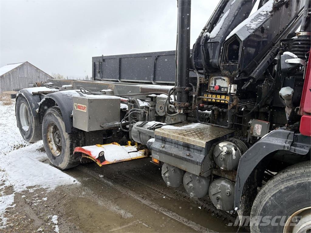 Volvo FL10 6*2 + HIAB 088CL Camiões grua