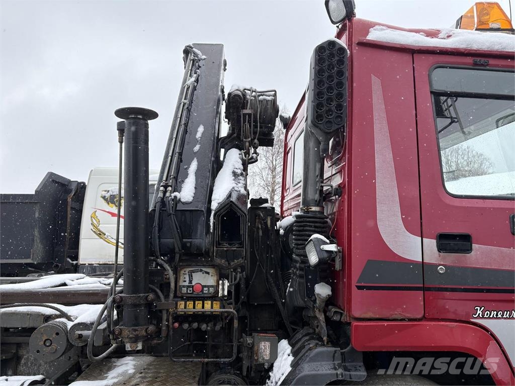 Volvo FL10 6*2 + HIAB 088CL Camiões grua