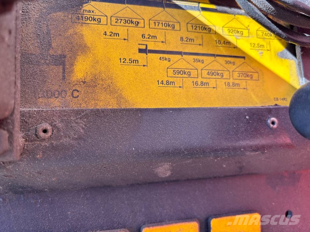 Palfinger PK 13000 Grúas cargadoras