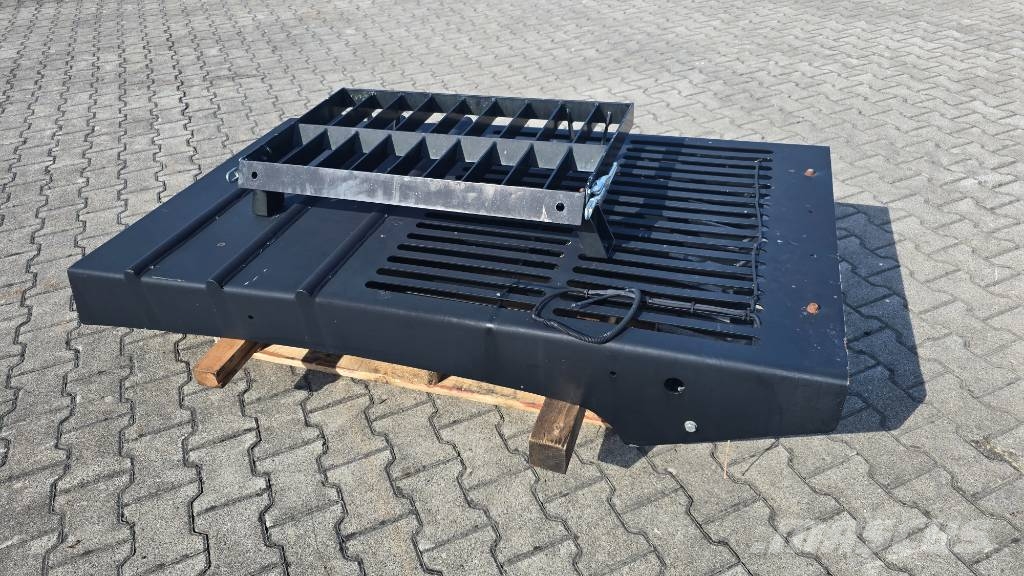 Komatsu Kabinenschutzgitter hochklappbar und einschiebbar Raupenbagger