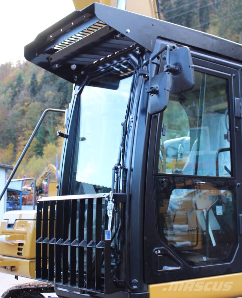 Komatsu Kabinenschutzgitter hochklappbar und einschiebbar Raupenbagger