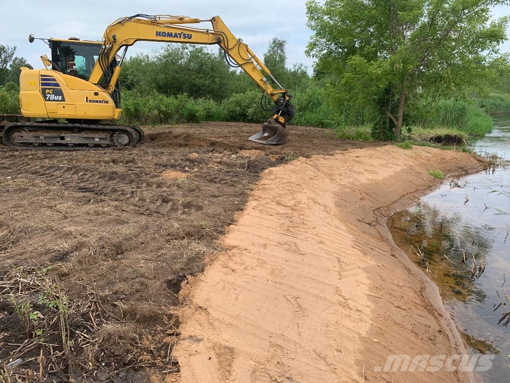 Komatsu PC 78 US-10 Vidēja lieluma ekskavatori 7 t - 12 t