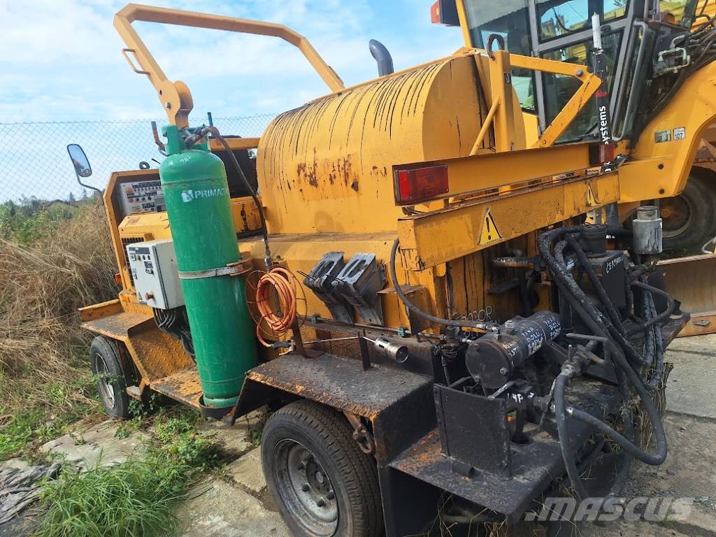 Grünig BSM1200-4R Maža asfalto klojimo technika