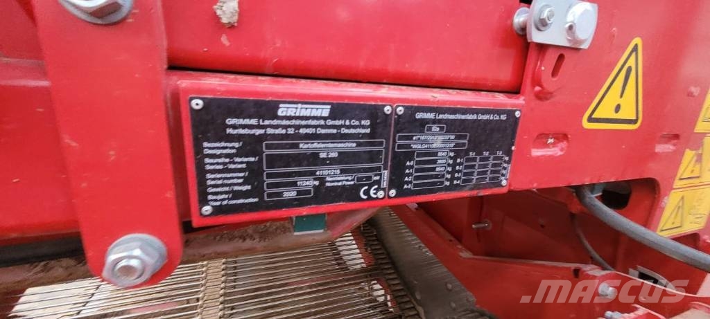 Grimme SE 260 حفارات وحصادات البطاطس