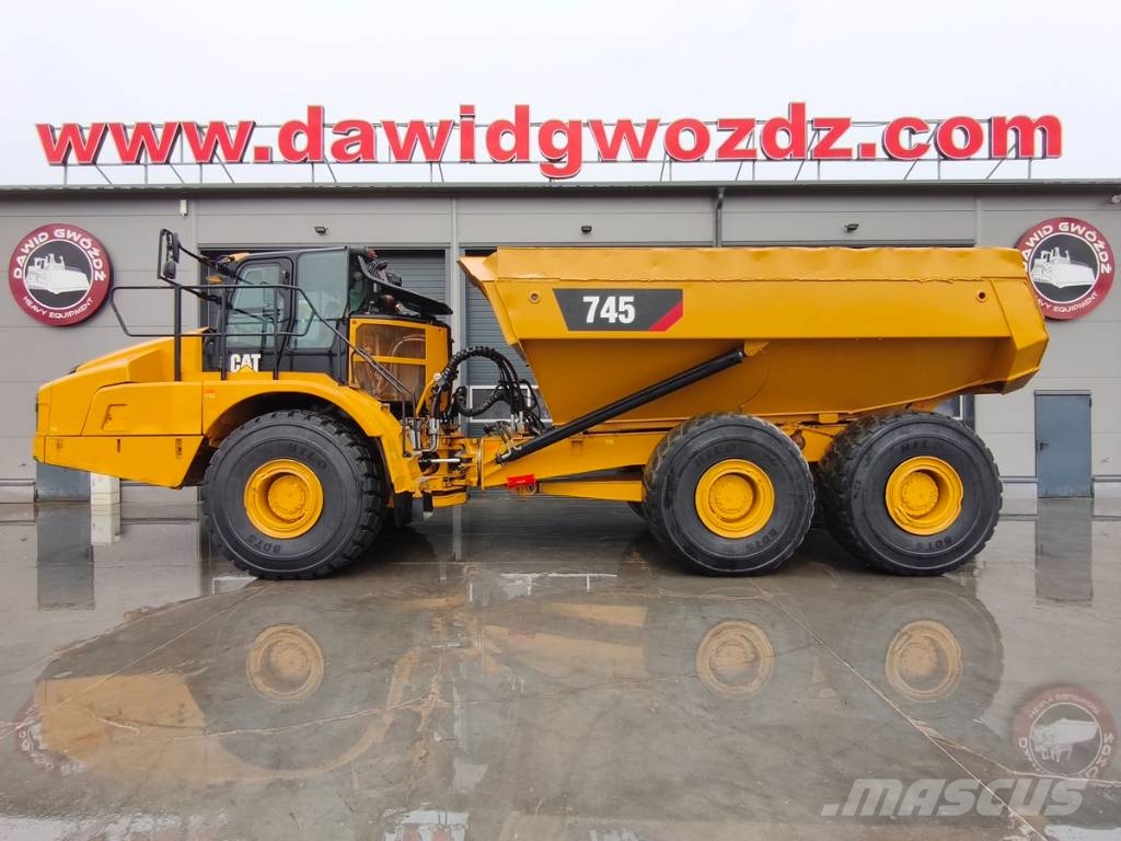 CAT 745 Σπαστό Dump Truck ADT