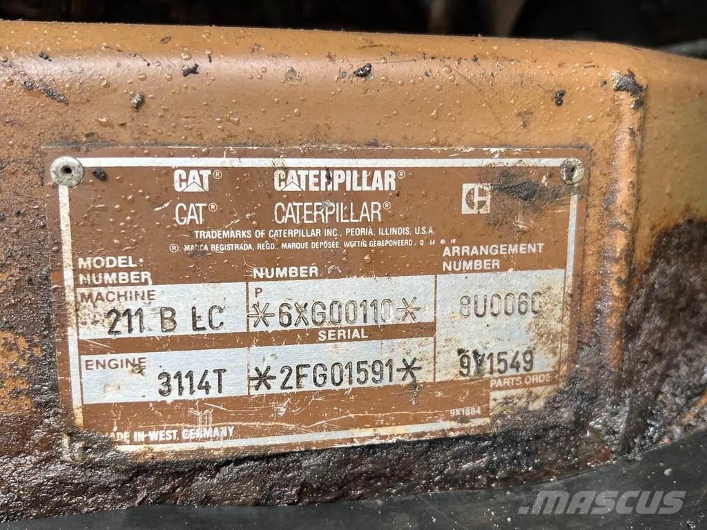 CAT 211B 履帶式 挖土機/掘鑿機/挖掘機