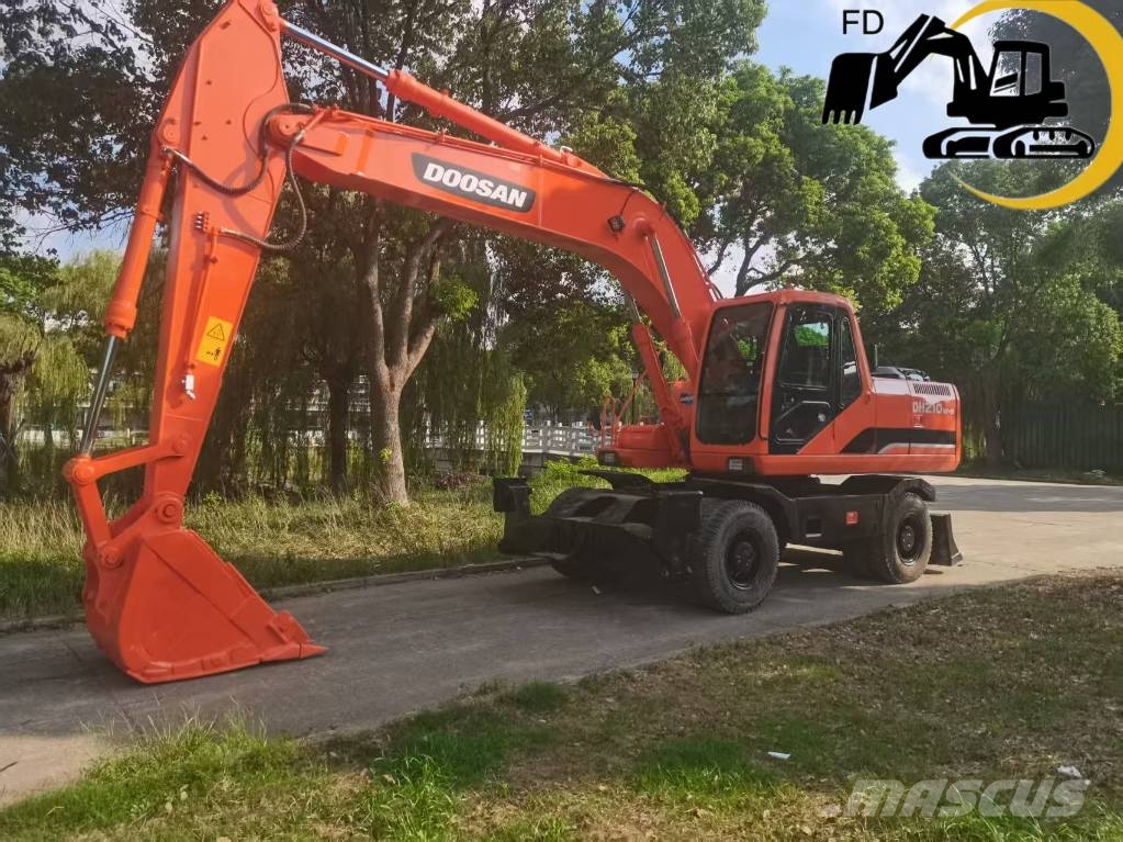 Doosan DH 210W-9 Kolesové rýpadlá