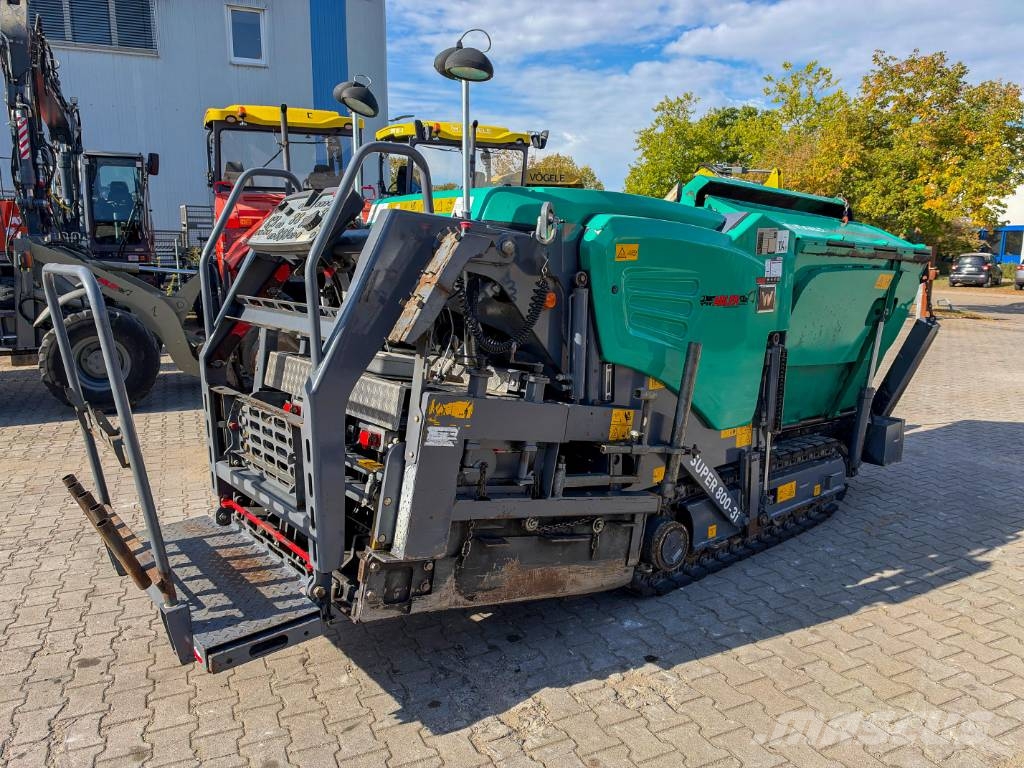 Vögele Super 800-3i 55,4 kW 6500 kg Asfalta klājēji