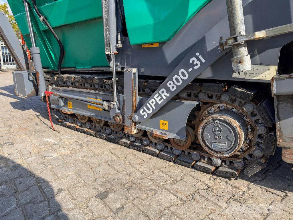 Vögele Super 800-3i 55,4 kW 6500 kg Asfalta klājēji