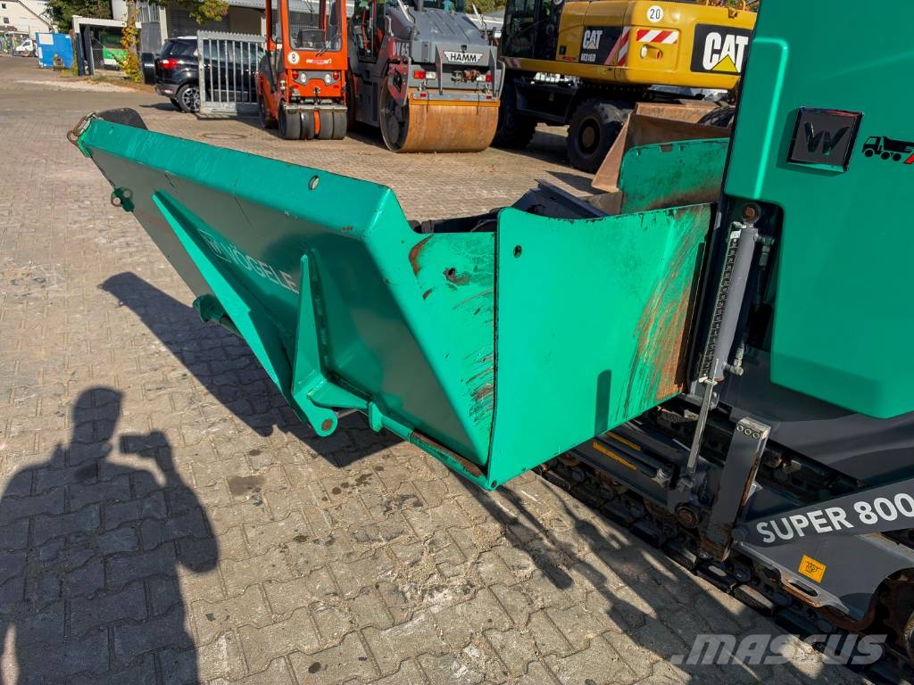Vögele Super 800-3i 55,4 kW 6500 kg Asfalta klājēji