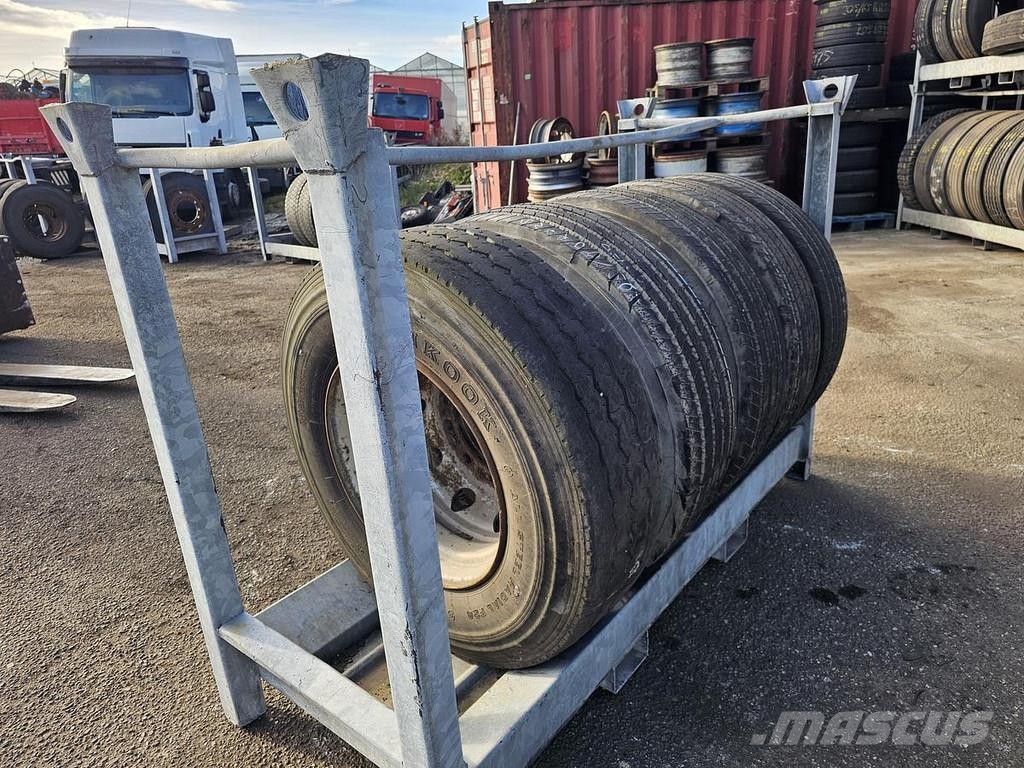 Hankook 295/80 R 22.5 14 MM OP VELG -WITH RIM 輪胎、車輪和輪圈