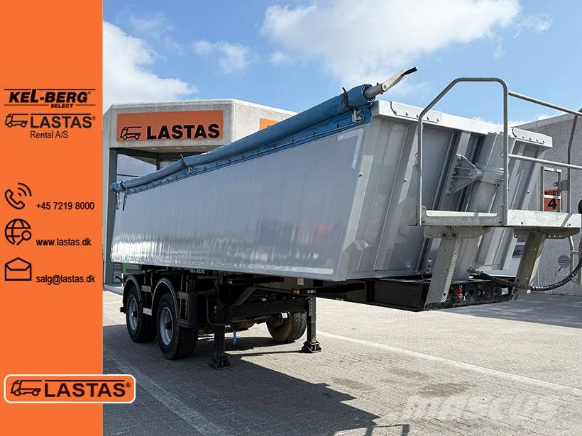 Kel-Berg Tipper / Alukastenmulde Kipper 23 m³ Tipper semi-trailers