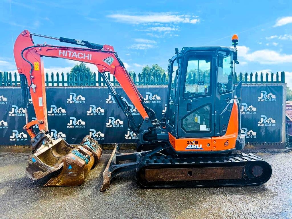 Hitachi ZX 48 U-6, 2021, Farnsfield, Nottinghamshire, United