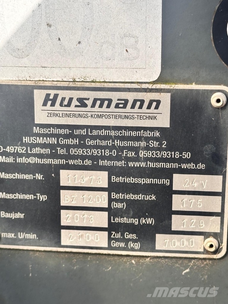 Husmann BZ1200 Wood splitters and cutters