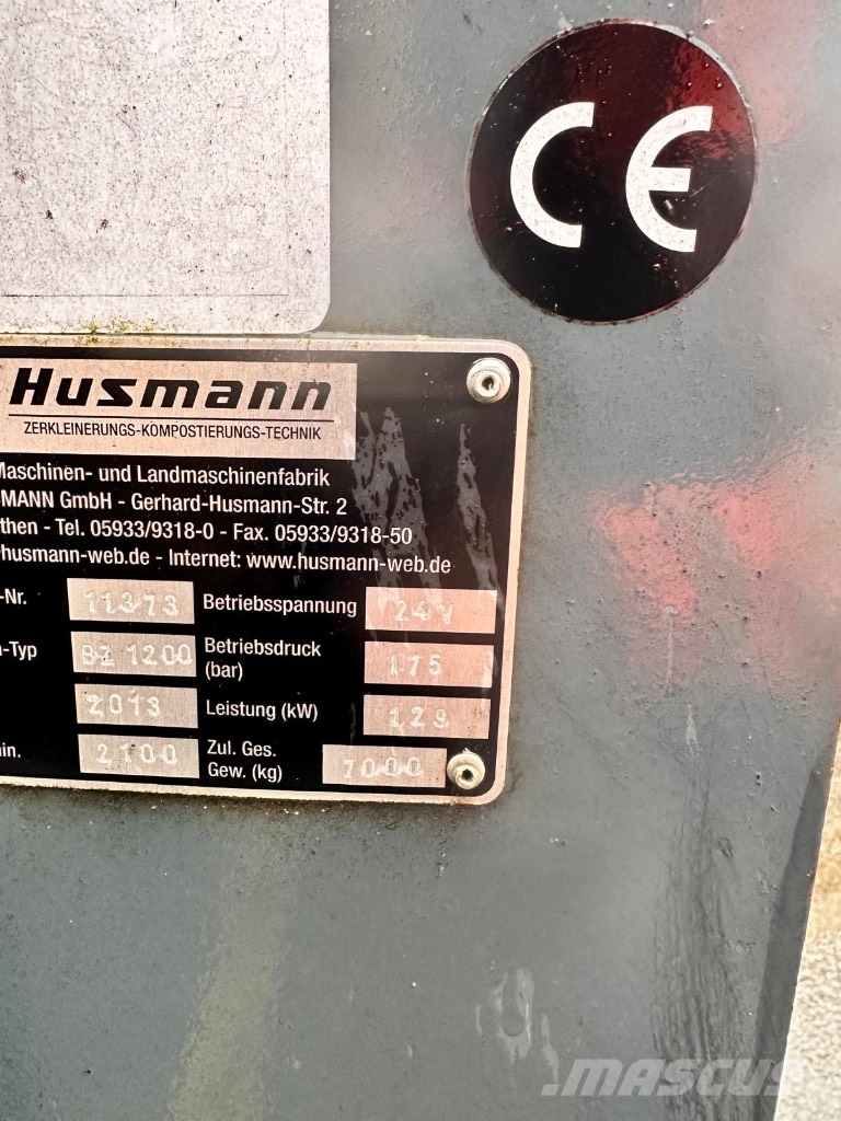 Husmann BZ1200 Wood splitters and cutters