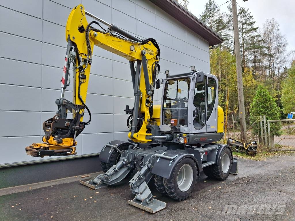 Wacker Neuson EW 100 **Juuri huollettu! Uudet renkaat** Excavatoare cu roti