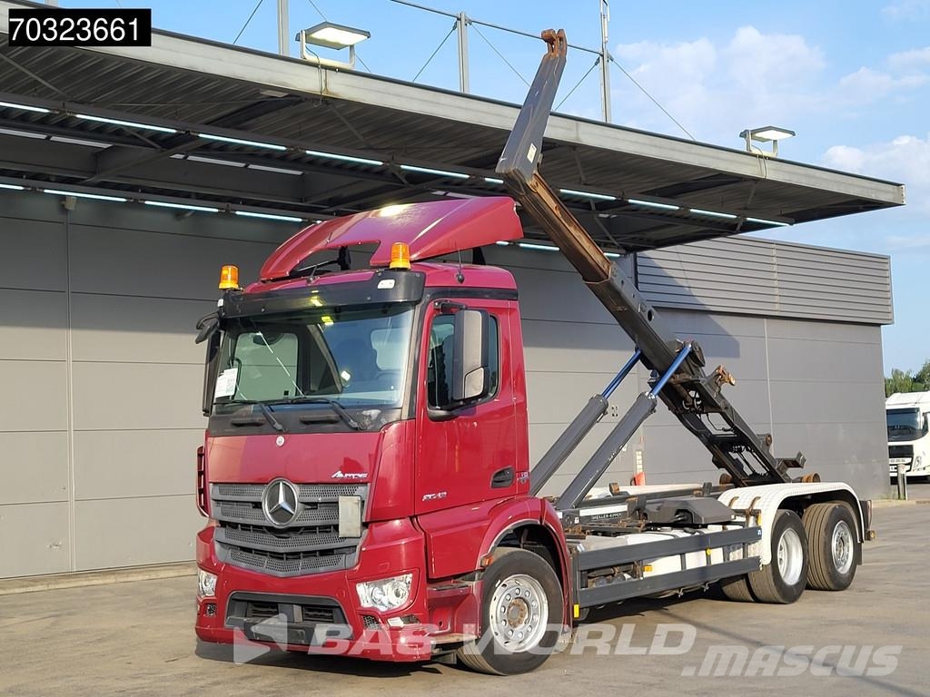 Mercedes-Benz Antos 2542 6X2 20tons Meiller Containersystem Day Φορτηγά ανατροπή με γάντζο