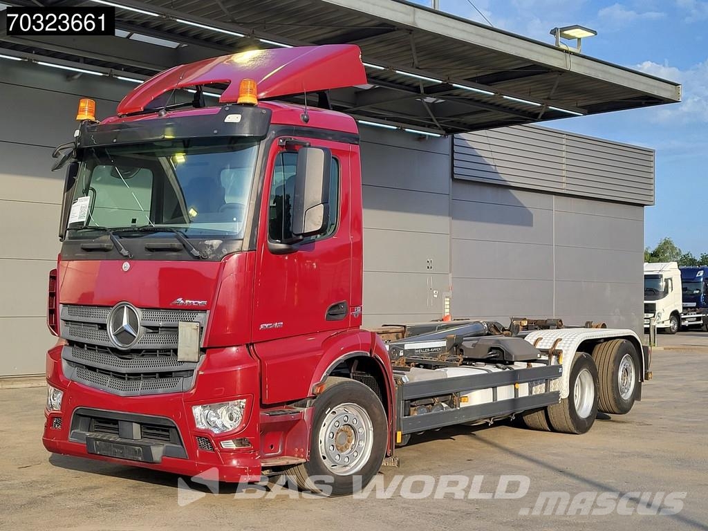 Mercedes-Benz Antos 2542 6X2 20tons Meiller Containersystem Day Camiones polibrazo