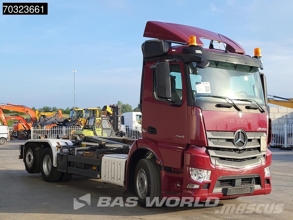 Mercedes-Benz Antos 2542 6X2 20tons Meiller Containersystem Day Camiones polibrazo