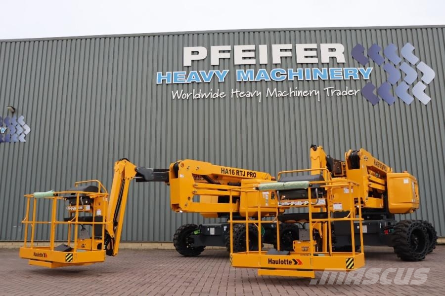 Haulotte HA16RTJ Pro Valid inspection, Diesel, 4x4x4 Drive, Knikarmhoogwerkers