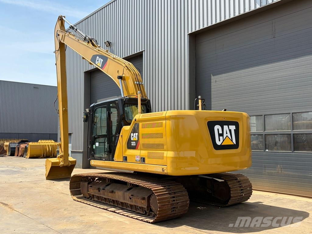 CAT 323 07A Long Reach Trible Ready حفارات زحافة