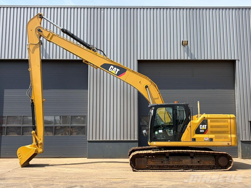 CAT 323 07A Long Reach Trible Ready حفارات زحافة