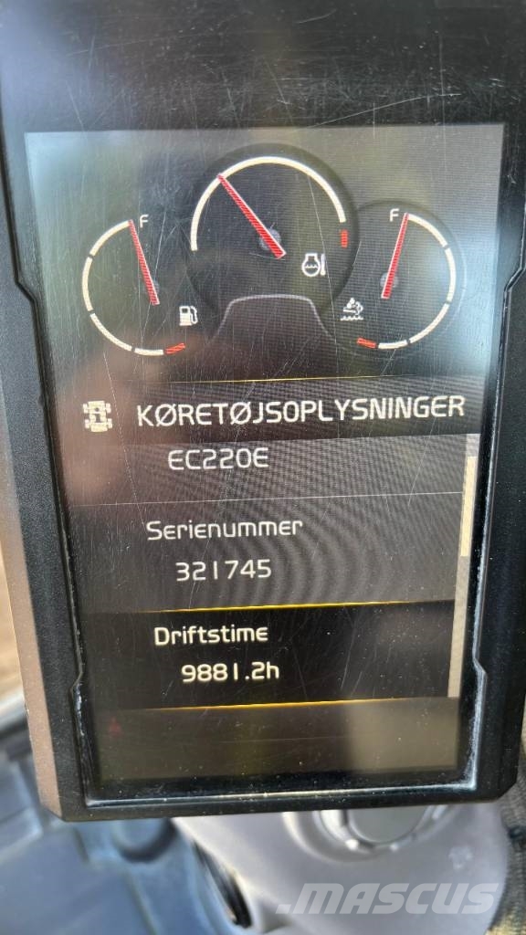 Volvo EC 220 E Верижен екскаватор