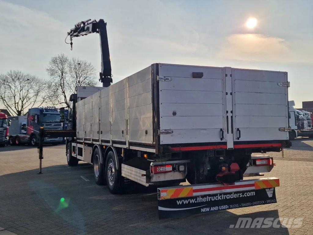 Volvo FM 370 6x2*4 - HIAB X-Hiduo 188 E-5 Crane with rem Grúas todo terreno