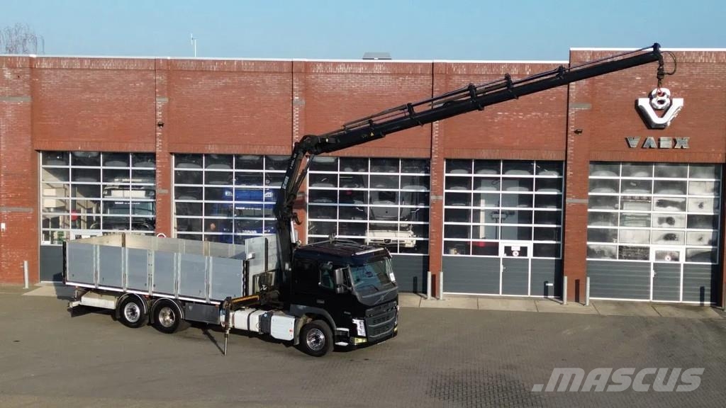 Volvo FM 370 6x2*4 - HIAB X-Hiduo 188 E-5 Crane with rem Grúas todo terreno