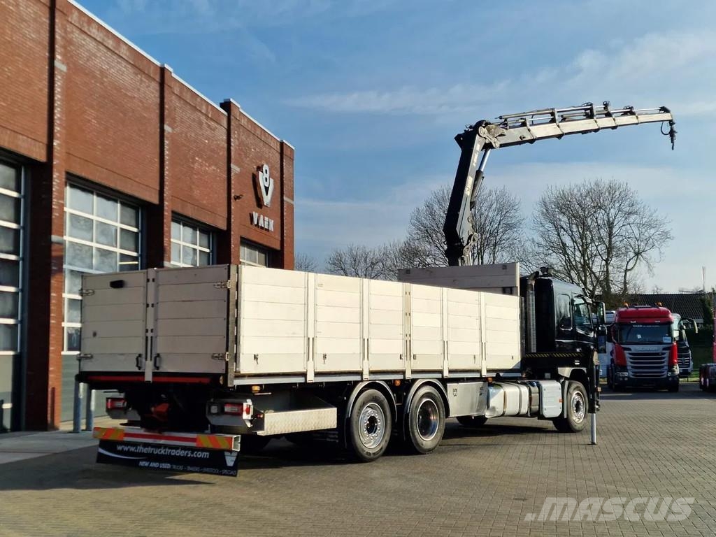 Volvo FM 370 6x2*4 - HIAB X-Hiduo 188 E-5 Crane with rem Grúas todo terreno