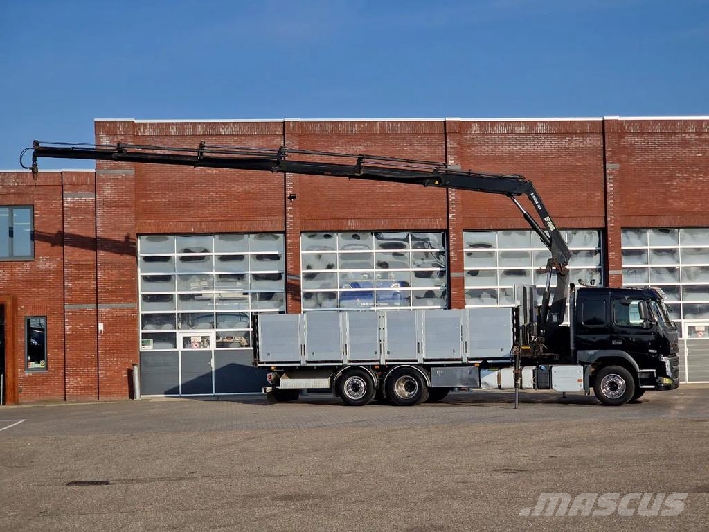 Volvo FM 370 6x2*4 - HIAB X-Hiduo 188 E-5 Crane with rem Grúas todo terreno