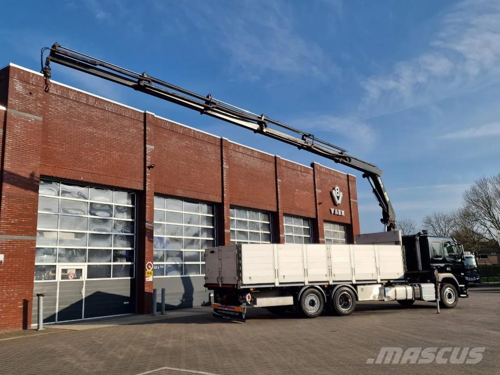 Volvo FM 370 6x2*4 - HIAB X-Hiduo 188 E-5 Crane with rem Grúas todo terreno