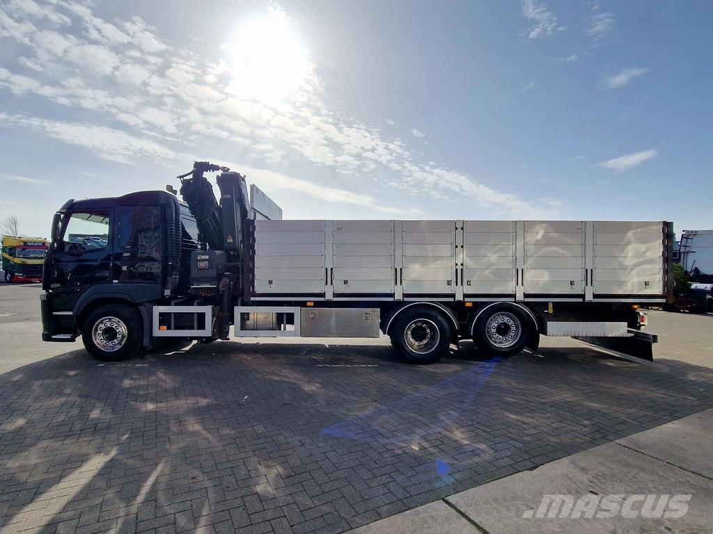 Volvo FM 370 6x2*4 - HIAB X-Hiduo 188 E-5 Crane with rem Grúas todo terreno