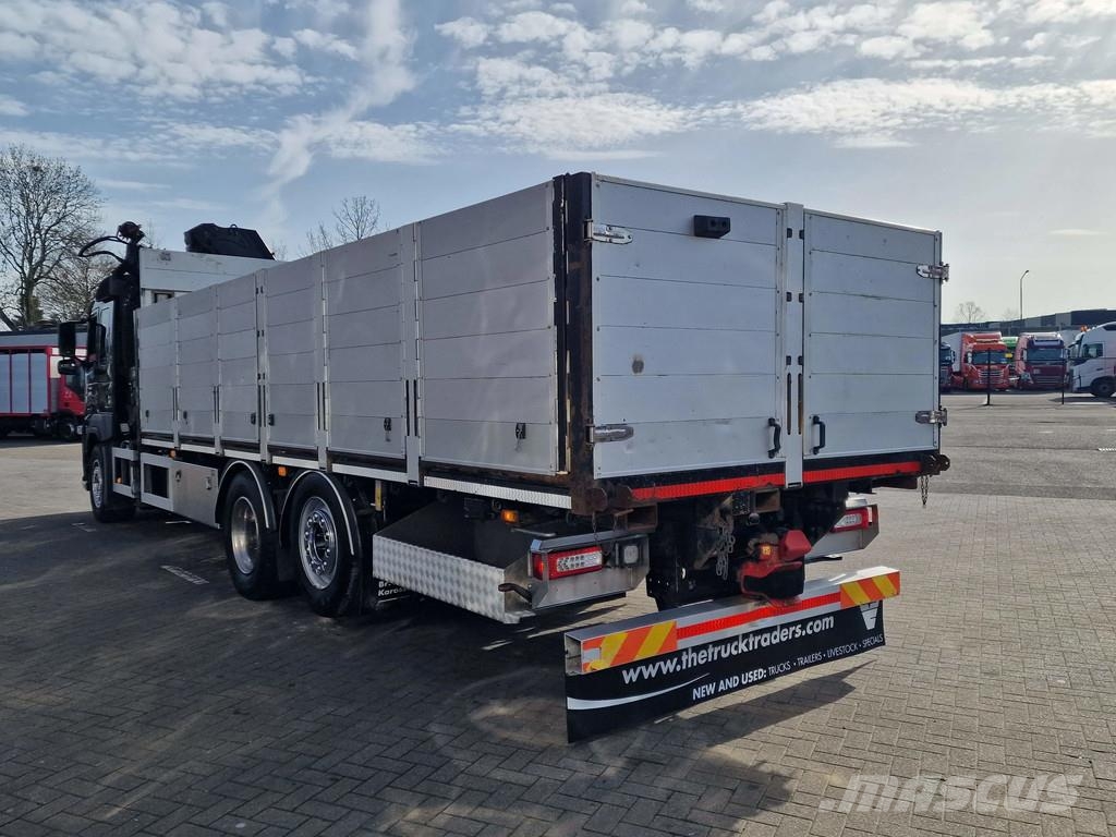 Volvo FM 370 6x2*4 - HIAB X-Hiduo 188 E-5 Crane with rem Grúas todo terreno