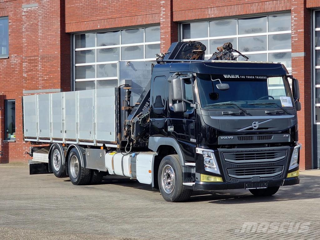 Volvo FM 370 6x2*4 - HIAB X-Hiduo 188 E-5 Crane with rem Grúas todo terreno