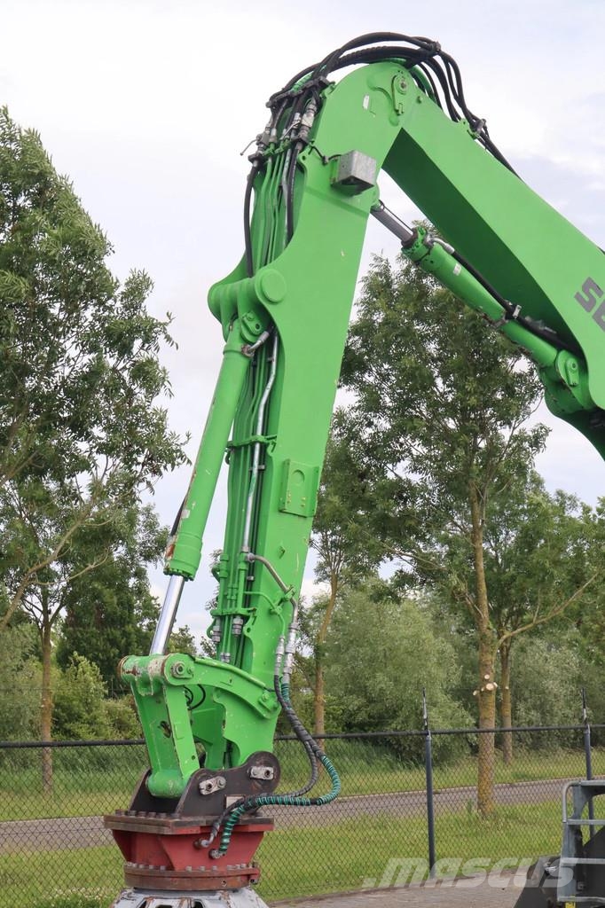 Sennebogen 818 ME | SORTING GRAB | GOOD TIRES Hjulgrävare