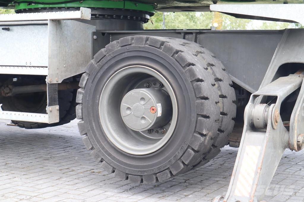 Sennebogen 818 ME | SORTING GRAB | GOOD TIRES Hjulgrävare