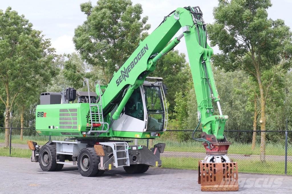 Sennebogen 818 ME | SORTING GRAB | GOOD TIRES Hjulgrävare