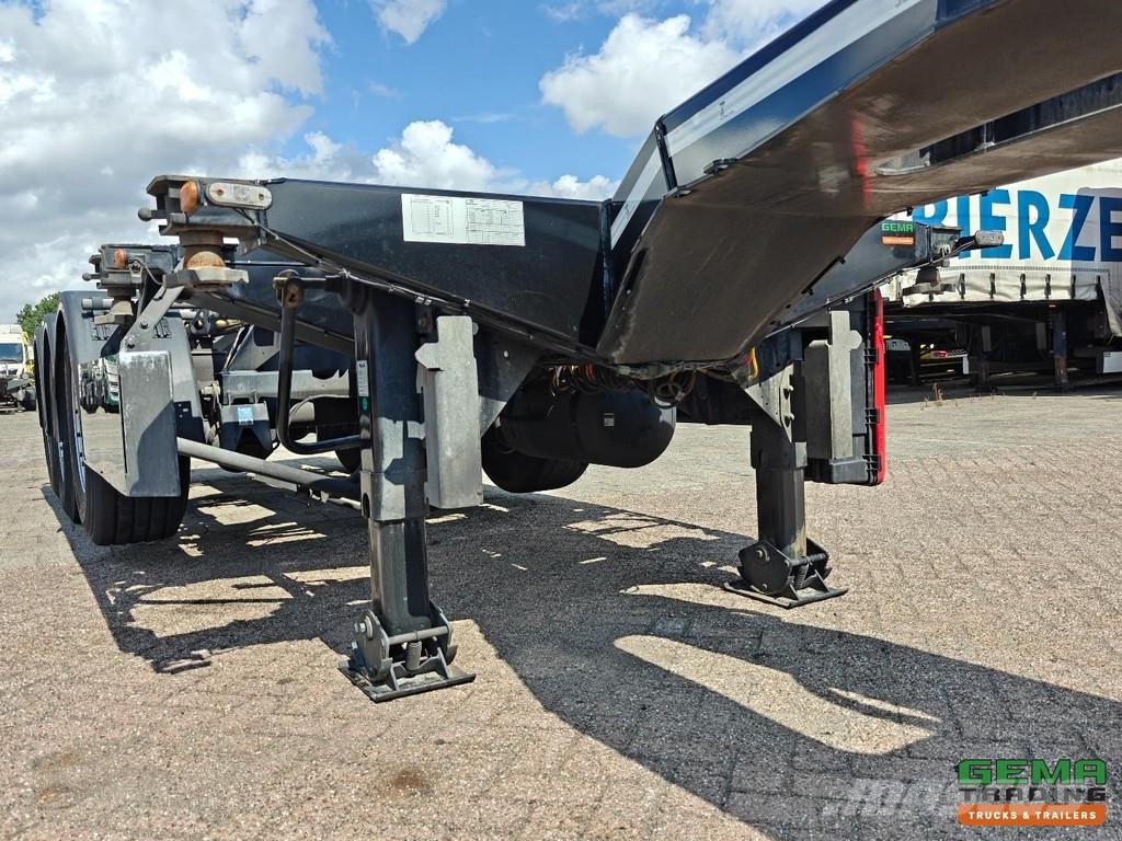 D-tec FLEXITRAILER FT-LS-S Multi - 3x Extendable - Lift Containerchassis