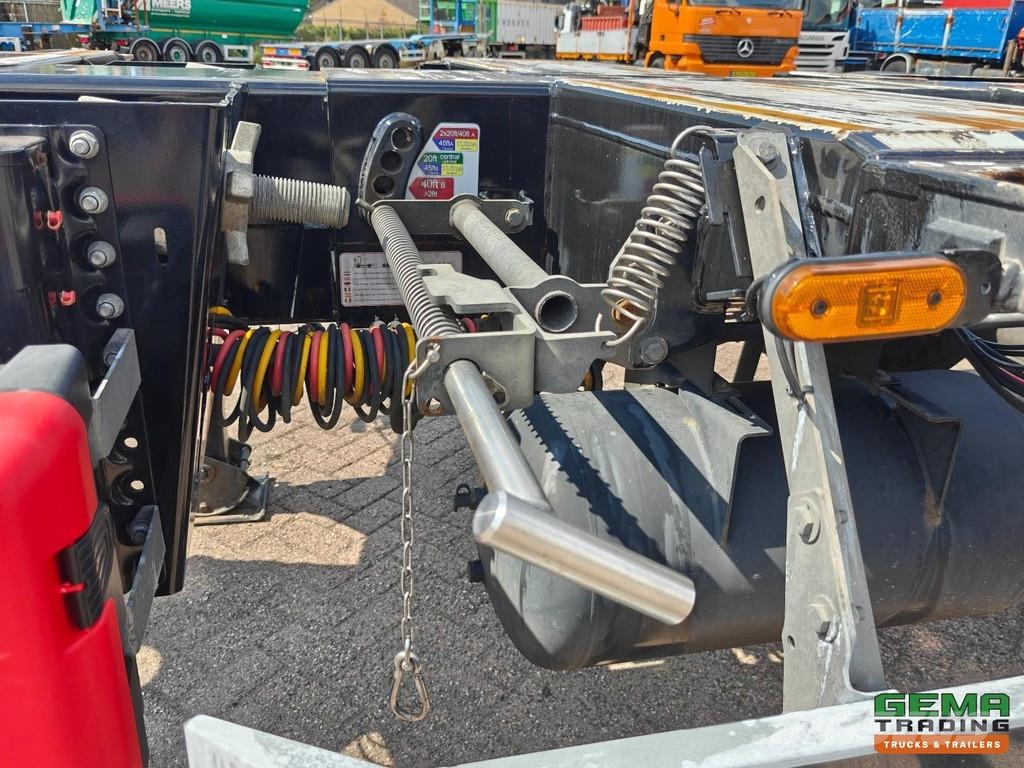 D-tec FLEXITRAILER FT-LS-S Multi - 3x Extendable - Lift Containerchassis