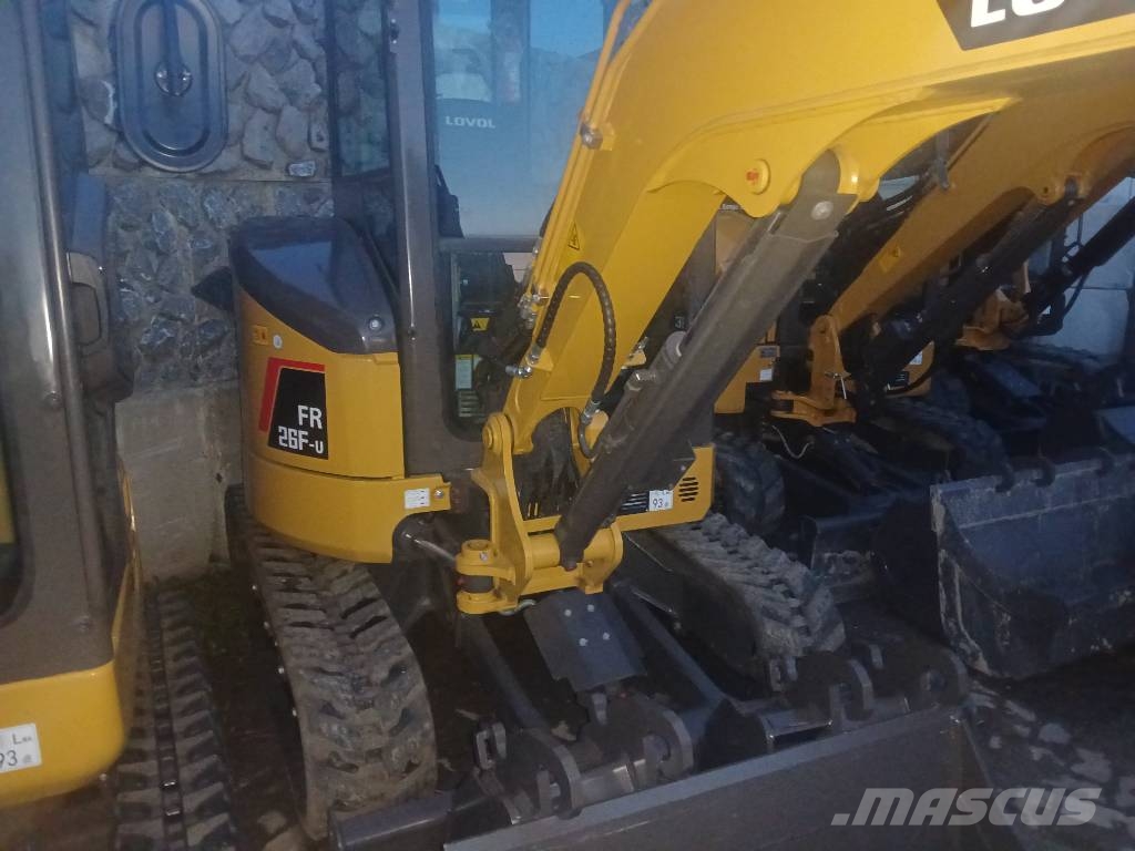 Lovol FR26F-u Minigraafmachines < 7t