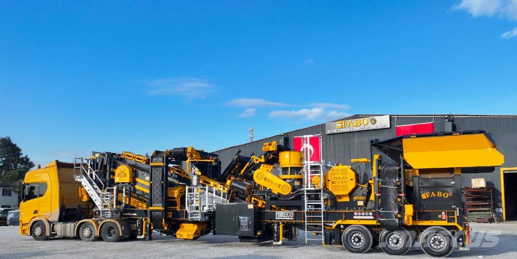 Fabo MCK-65 INSTALLATION DE CONCASSAGE ET DE CRIBLAGE Mobile crushers