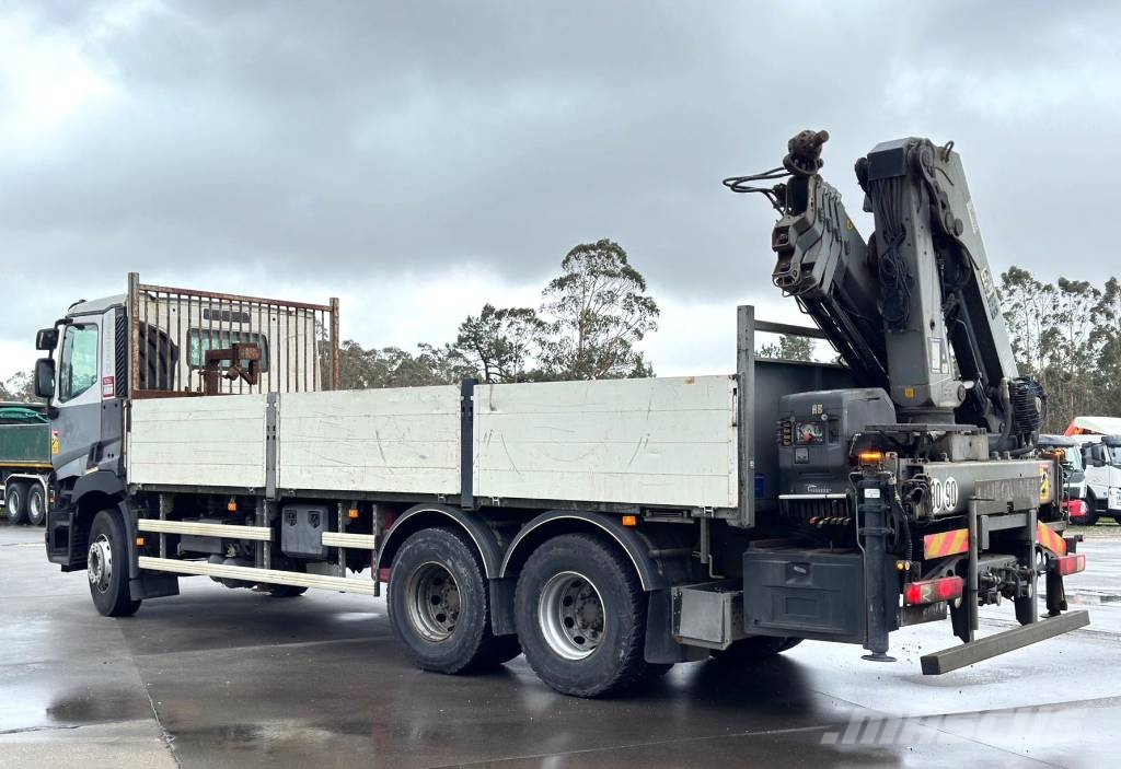 Renault C 380 + Hiab 188 X-Hiduo Caminhões de mesa/dropside