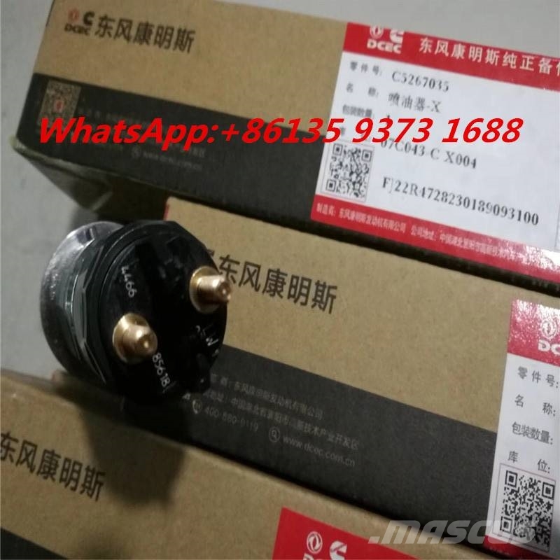 Cummins ISDE4.5 Engine Fuel Injector 0445120329 5267035 Moteur